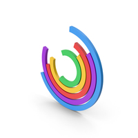 Symbol Circular Chart Colored PNG & PSD Images