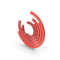 Symbol Circular Chart Red PNG & PSD Images