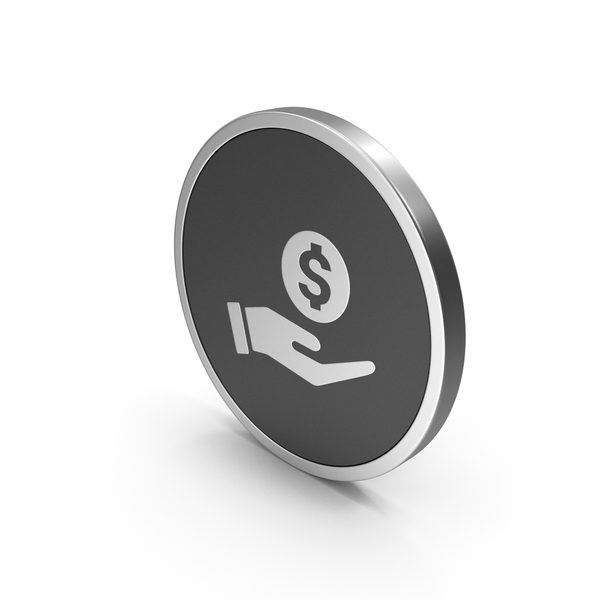 Silver Icon Hand Money PNG & PSD Images