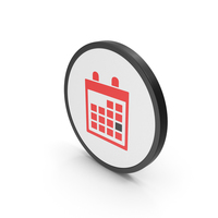Icon Calendar Red PNG & PSD Images