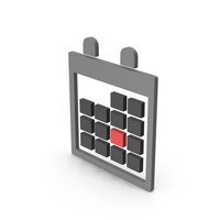 Symbol Calendar Gray PNG & PSD Images