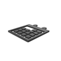 Black Symbol Calendar PNG & PSD Images