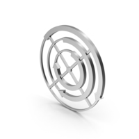 Symbol Circular Arrows Chart Silver PNG & PSD Images
