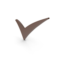 Check Mark Brown PNG & PSD Images