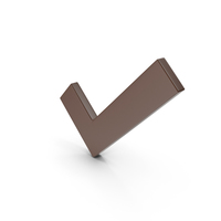 Check Mark Brown PNG & PSD Images
