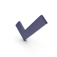 Check Mark Dark Blue PNG & PSD Images