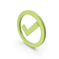 Check Mark Light Green PNG & PSD Images