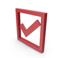 Check Mark Red PNG & PSD Images