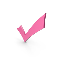 Check Mark Pink PNG & PSD Images