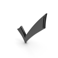 Check Mark Black PNG & PSD Images