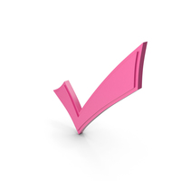 Check Mark Pink PNG & PSD Images