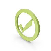 Check Mark Light Green PNG & PSD Images