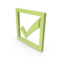 Check Mark Light Green PNG & PSD Images