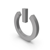 Power Icon Grey PNG & PSD Images