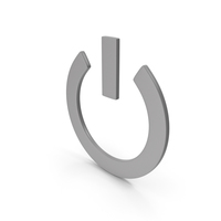 Power Icon Grey PNG & PSD Images