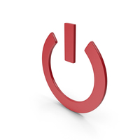 Power Icon Red PNG & PSD Images