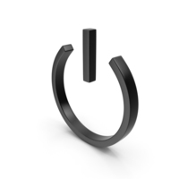 Power Icon Black PNG & PSD Images