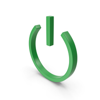 Power Icon Green PNG & PSD Images
