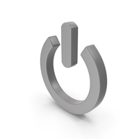 Power Icon Grey PNG & PSD Images