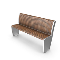 Bench Wooden Steel PNG & PSD Images