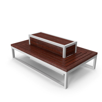 Bench Cherry Wood PNG & PSD Images