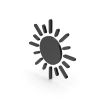 Symbol Sun Black PNG & PSD Images