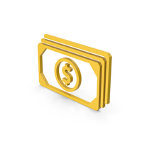Symbol Banknotes Yellow PNG & PSD Images
