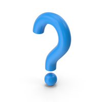 Question Mark Blue PNG & PSD Images