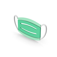 Symbol Virus Mask Green PNG & PSD Images