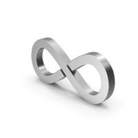 Symbol Infinity Silver PNG & PSD Images
