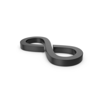Black Symbol Infinity PNG & PSD Images