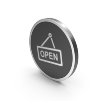 Silver Icon Open PNG & PSD Images