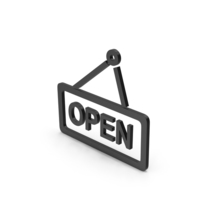 Symbol Open Black PNG & PSD Images