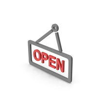 Symbol Open Red Gray PNG & PSD Images