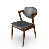 Kai Dining Chair In Walnut PNG & PSD Images