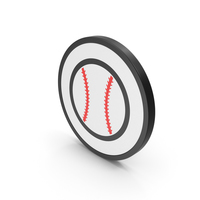 Icon Baseball Red PNG & PSD Images