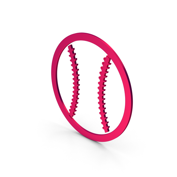 Symbol Baseball Metallic PNG & PSD Images