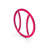 Symbol Baseball Metallic PNG & PSD Images
