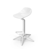 Kartell Spoon Stool PNG & PSD Images