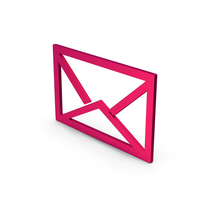 Symbol Envelope Metallic PNG & PSD Images