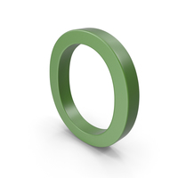 Letter O Green PNG & PSD Images