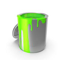 Green Paint Can PNG & PSD Images