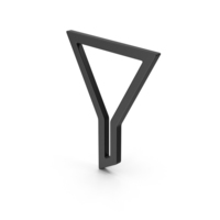 Symbol Funnel Black PNG & PSD Images