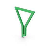 Symbol Funnel Green PNG & PSD Images