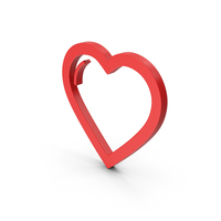 Symbol Heart Red PNG & PSD Images