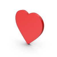 Symbol Heart Red PNG & PSD Images