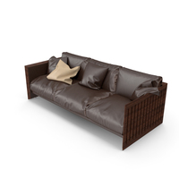 Soft Wood Sofa PNG & PSD Images