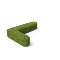 Grass Capital Letter L PNG & PSD Images