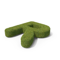 Grass Capital Letter R PNG & PSD Images