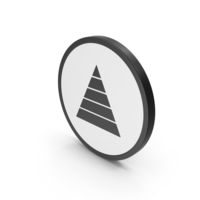 Icon Pyramid Graph PNG & PSD Images